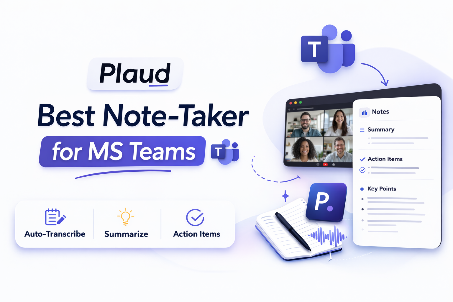 best note-taker for MS teams guide Plaud