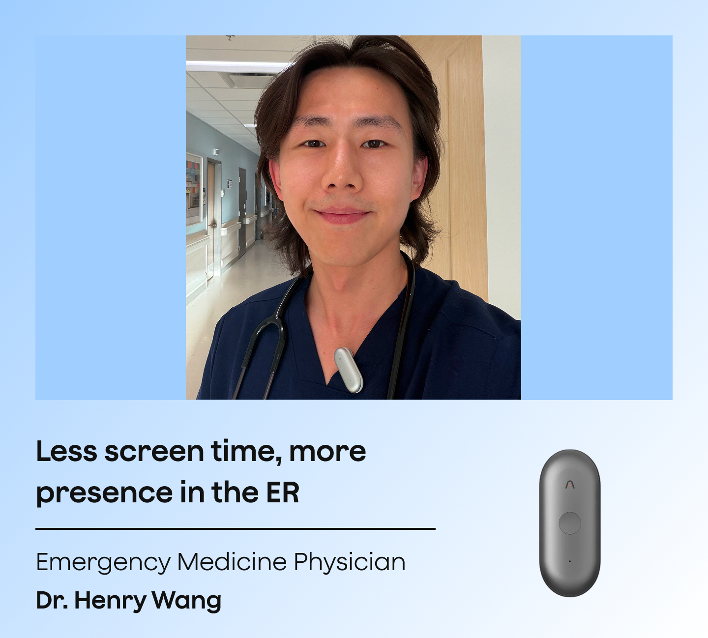Fully present, even in the ER: Dr. Henry Wang on why quality care starts with attention, and how Plaud helps him protect it