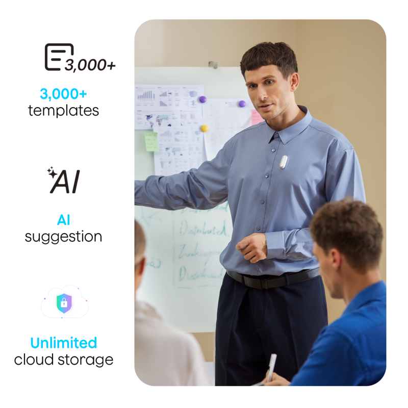 Plaud NotePin - Tomador de notas portátil con inteligencia artificial