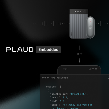 Introducing Plaud Embedded: Build Conversational AI into Your Product