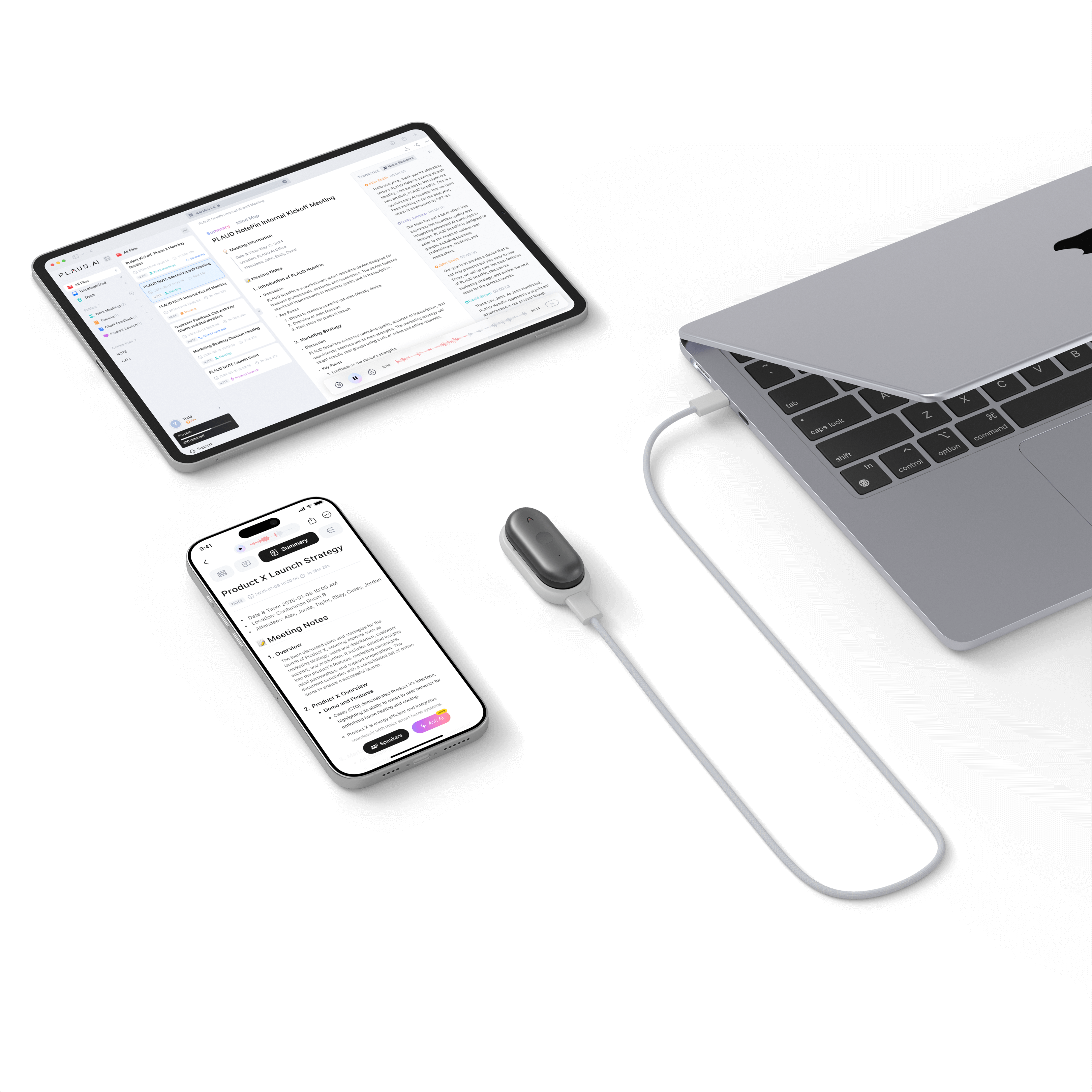 Sleek, Seamless, Secure: The Plaud NotePin S upgrades, explained