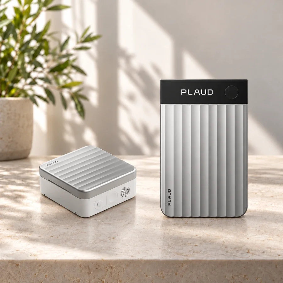 Plaud One case beside Plaud Note Pro
