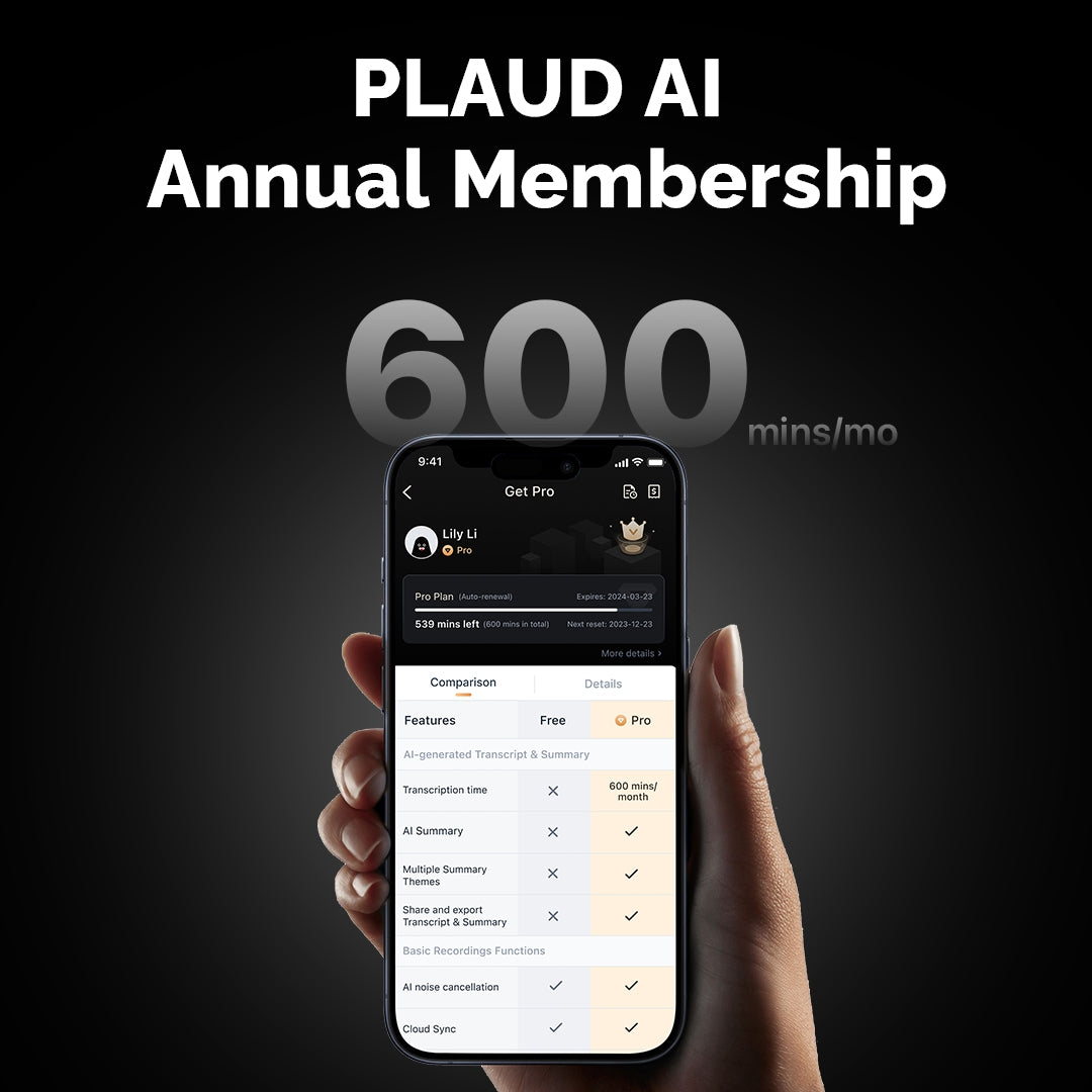 PLAUD AI Annual Membership