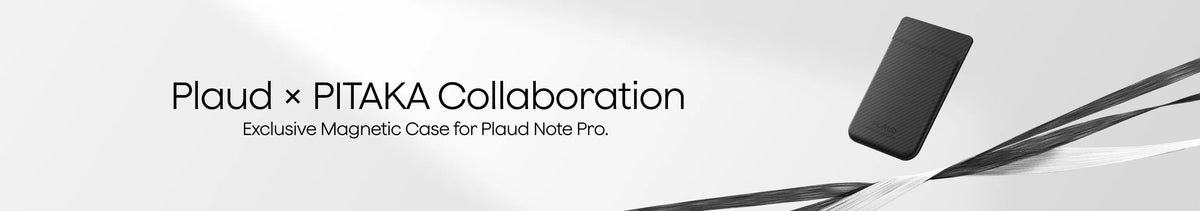 Pitaka x Plaud co-branded card holder, designed for the Note Pro.