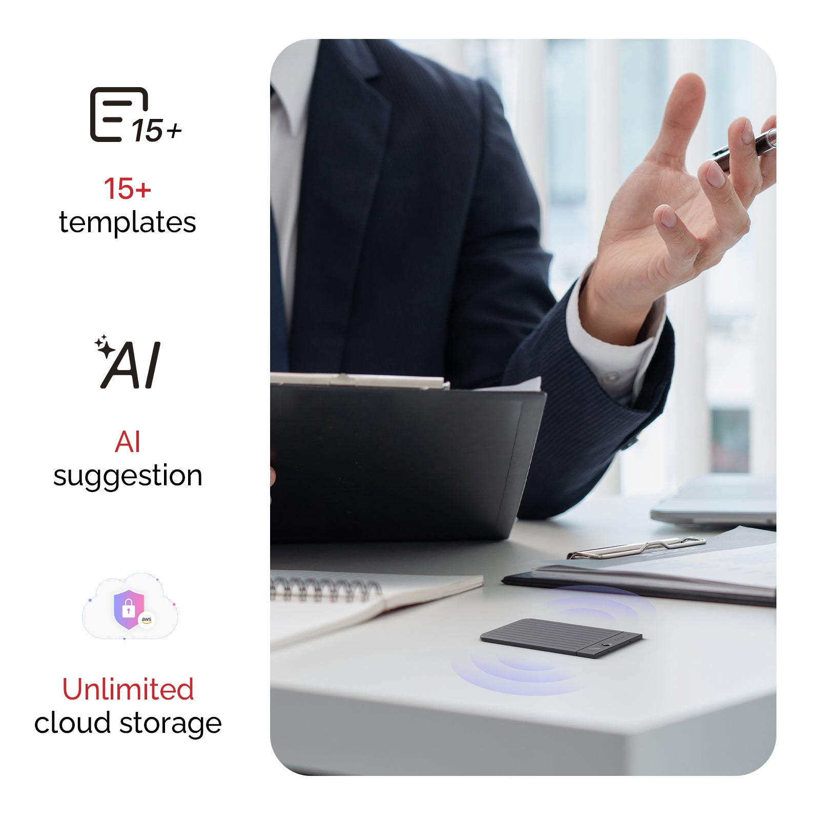 PLAUD NOTE | AI Voice Recorder - For Referral