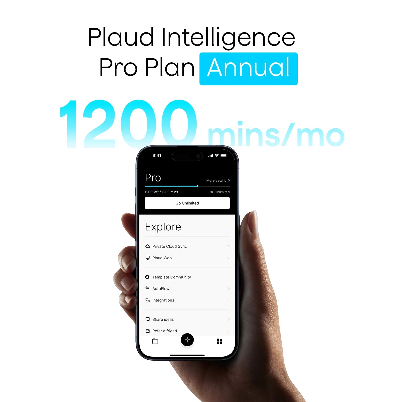 Plaud Intelligence Pro Plan - Annual