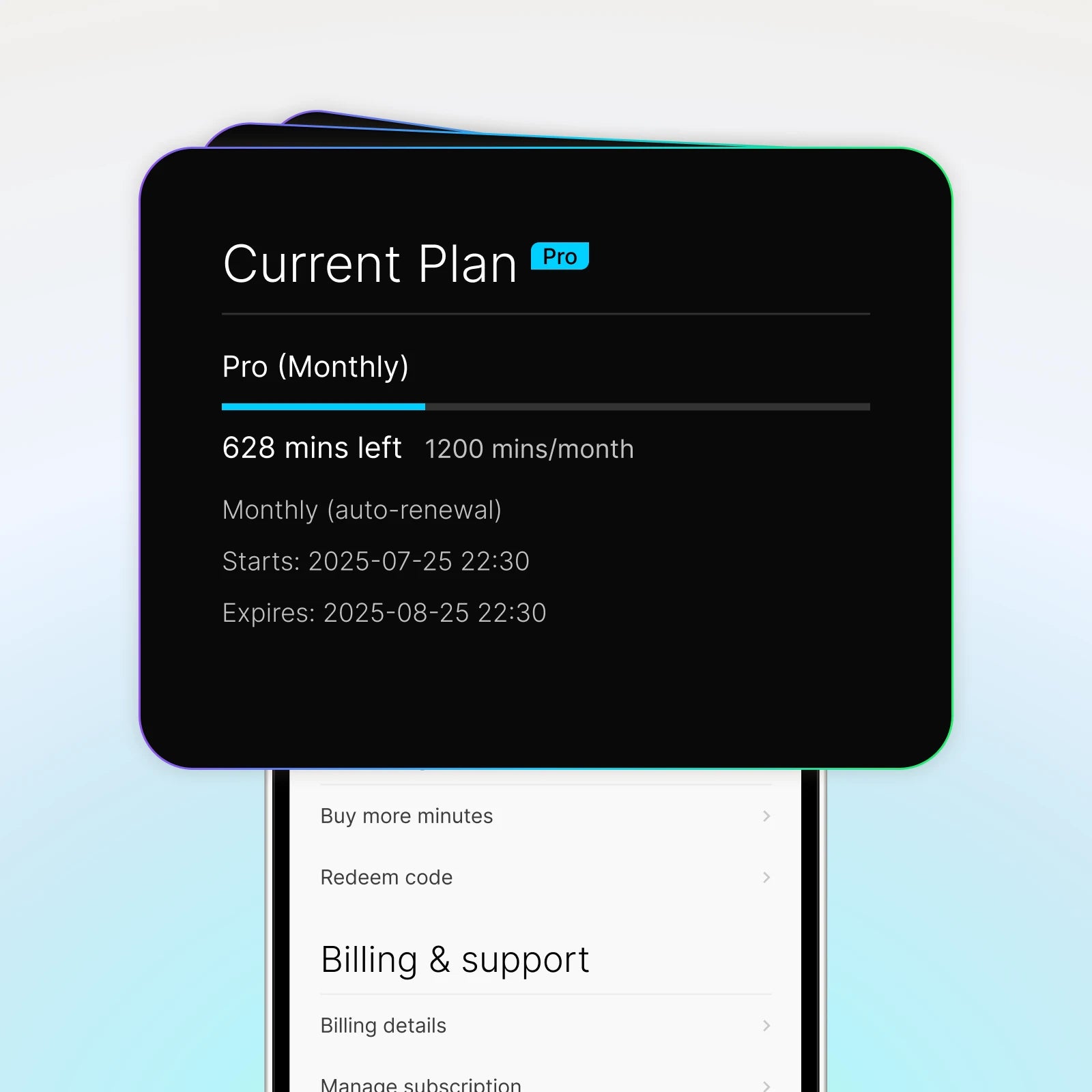 Plaud Intelligence Pro Plan - Monthly