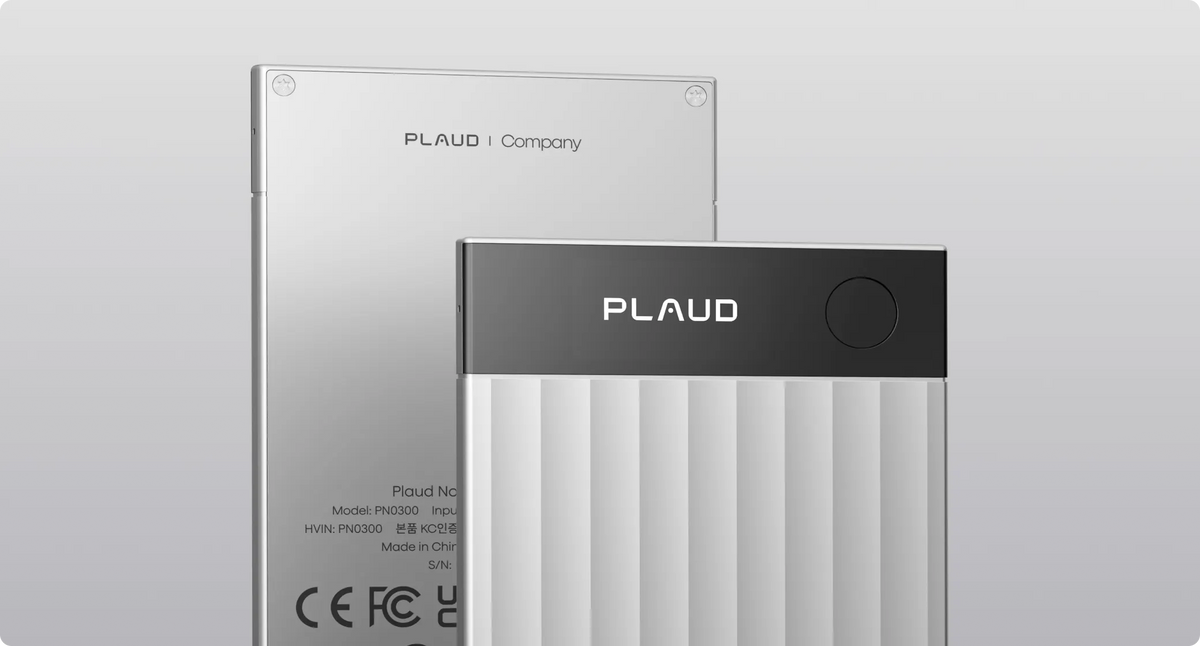 Plaud Note Pro AI voice recorders.