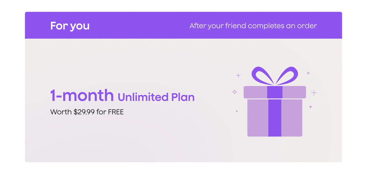 Referral gift: 1-month Plaud Unlimited Plan worth $29.99 for free after your friend completes an order.