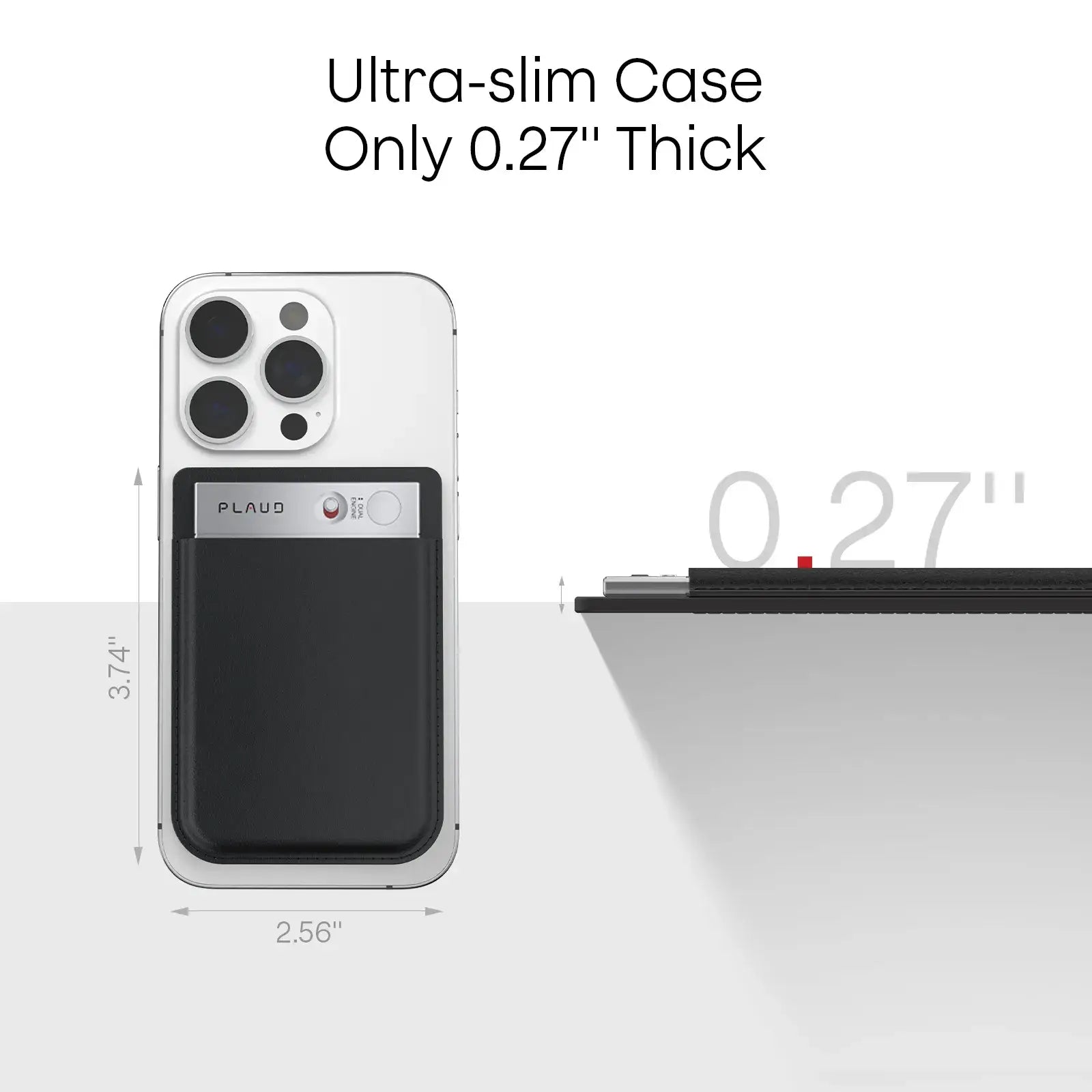 Plaud Note Magnetic Case (Black) - Plaud Accessories Plaud Note Magnetic Case (Black) - Plaud Accessories