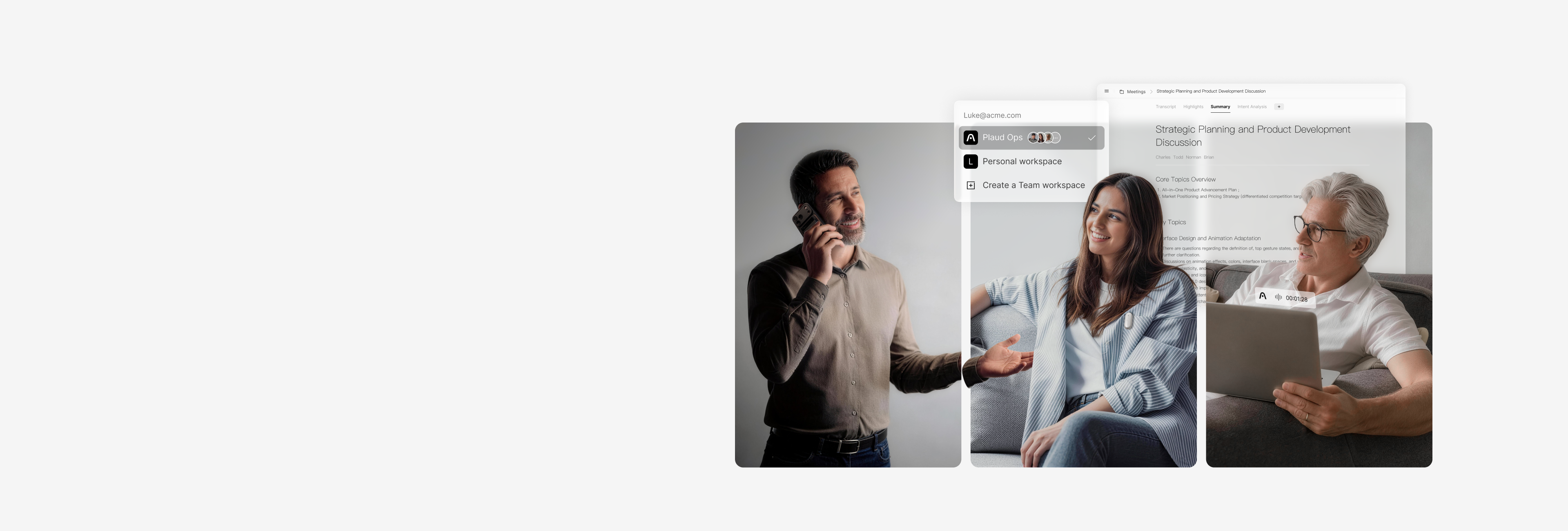 Plaud Team  Turn conversations into team intelligence