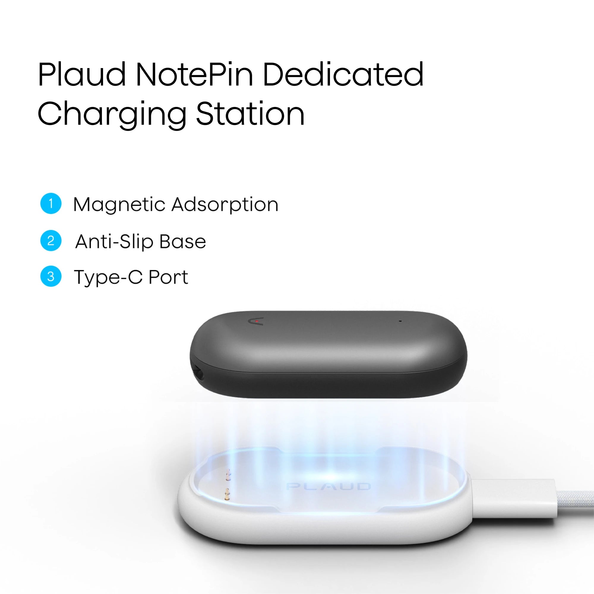 Plaud NotePin Charger - Plaud Accessories Plaud NotePin Charger - Plaud Accessories