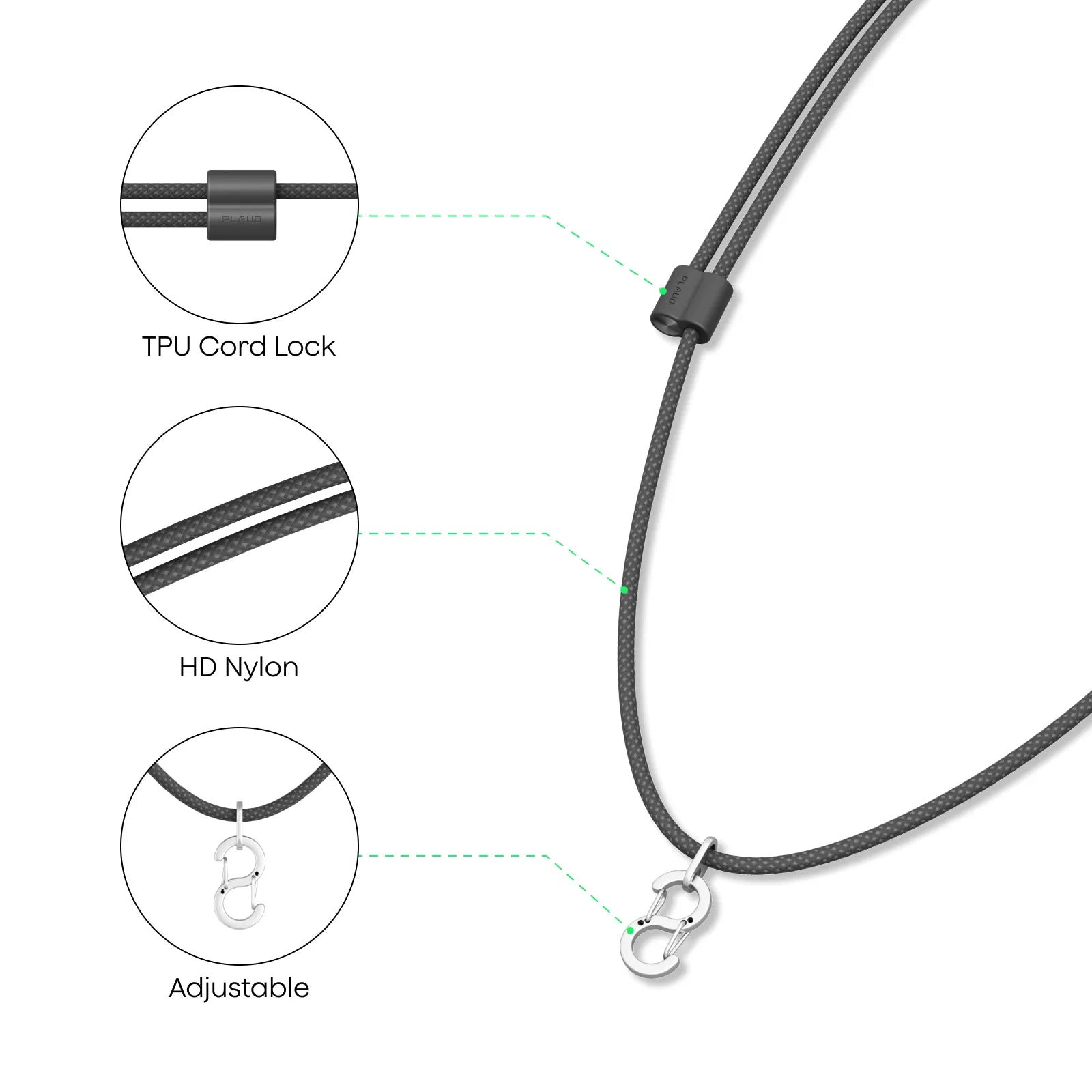 Plaud NotePin Lanyard