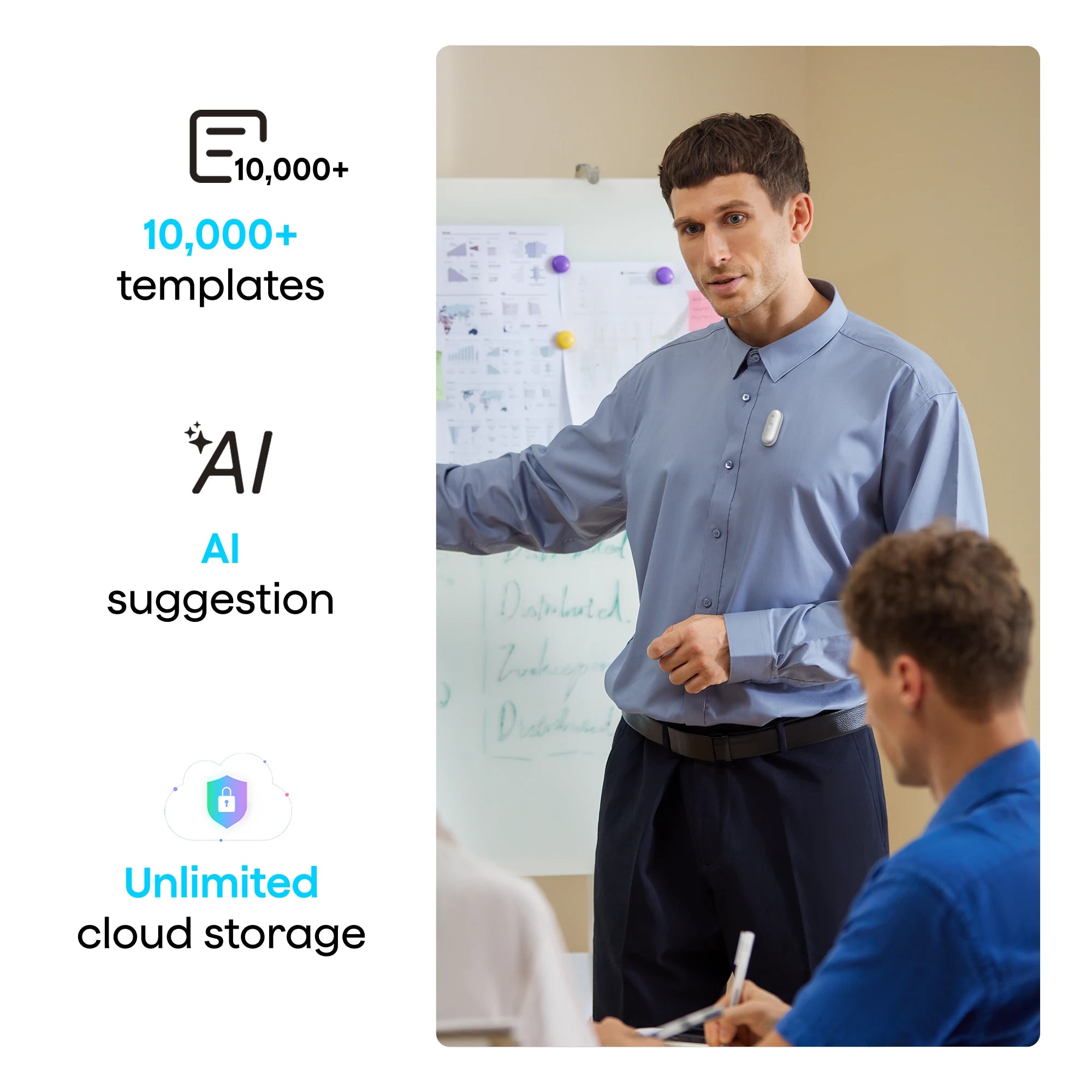 Image 3 for Plaud Launches AI-Powered NotePin S