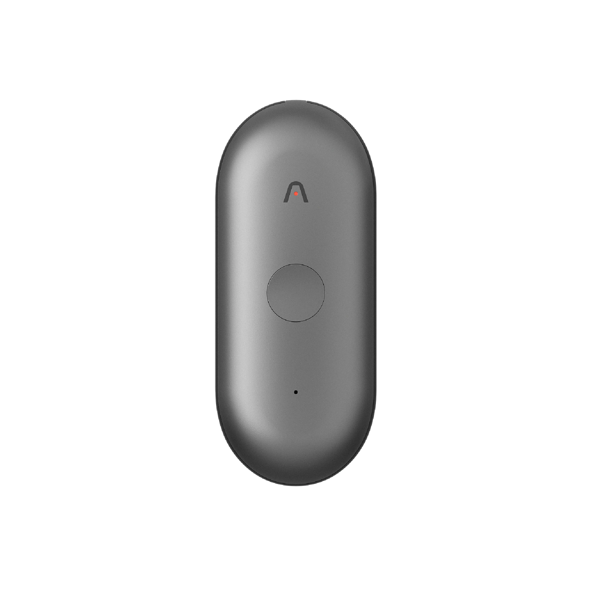 Balck Plaud NotePin S wearable AI voice recorder.