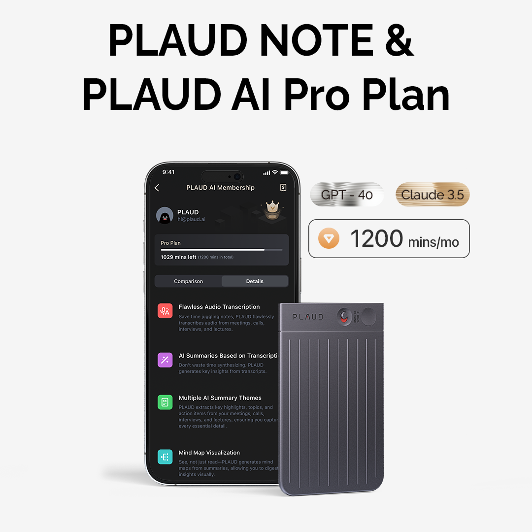 Plaud Note Tutorial Product