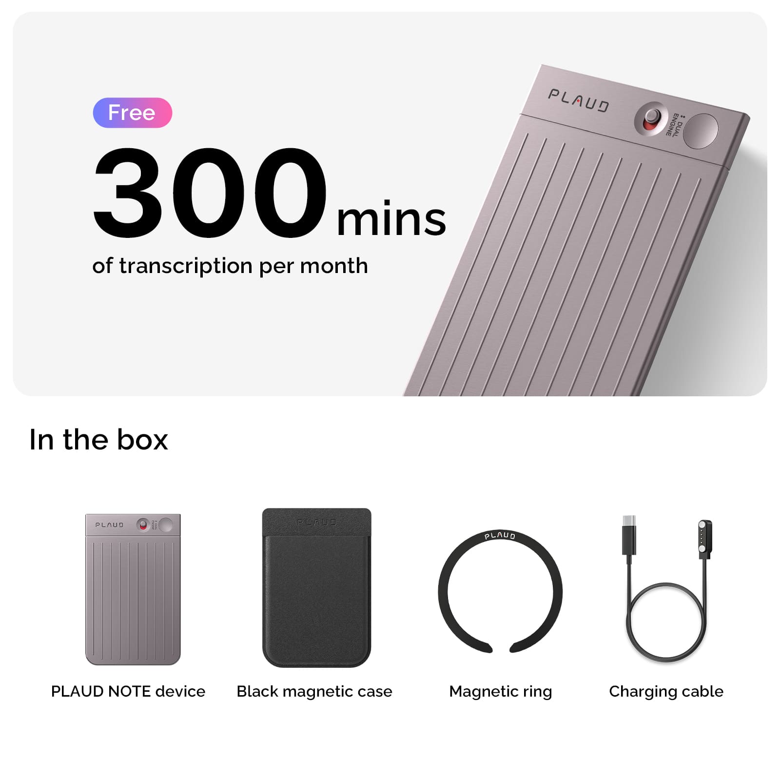 Plaud Note - The World's No.1 AI Voice Recorder